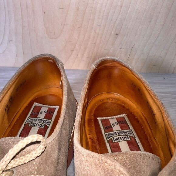 Walk-Over Brown Suede Oxford 21066 Men's 10 B - Picture 10 of 11